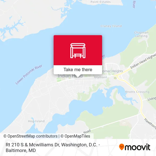 Rt 210 S & Mcwilliams Dr map