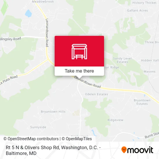 Rt 5 N & Olivers Shop Rd map