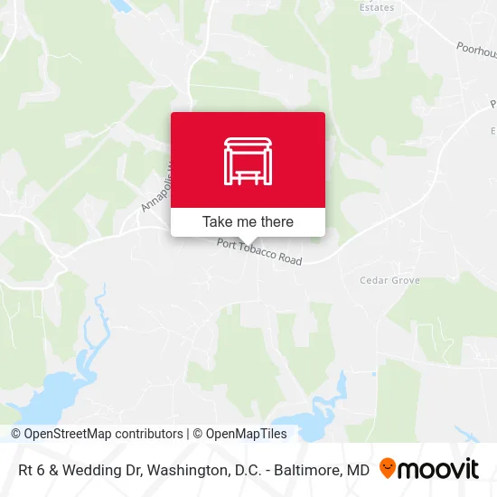 Mapa de Rt 6 & Wedding Dr