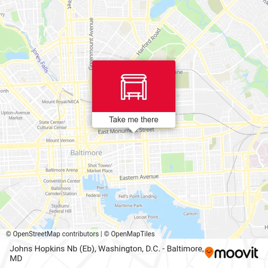 Johns Hopkins Nb (Eb) map