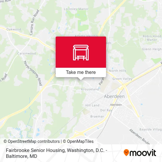 Fairbrooke Senior Housing map