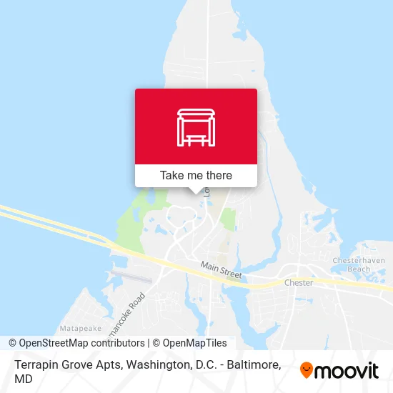Terrapin Grove Apts map