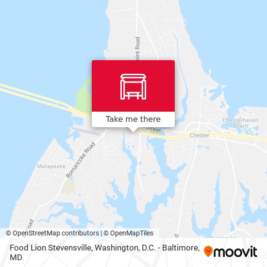 Mapa de Food Lion Stevensville