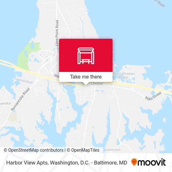 Harbor View Apts map