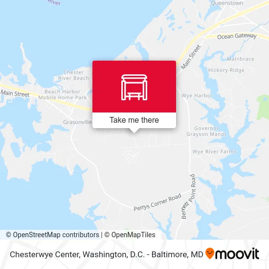 Chesterwye Center map