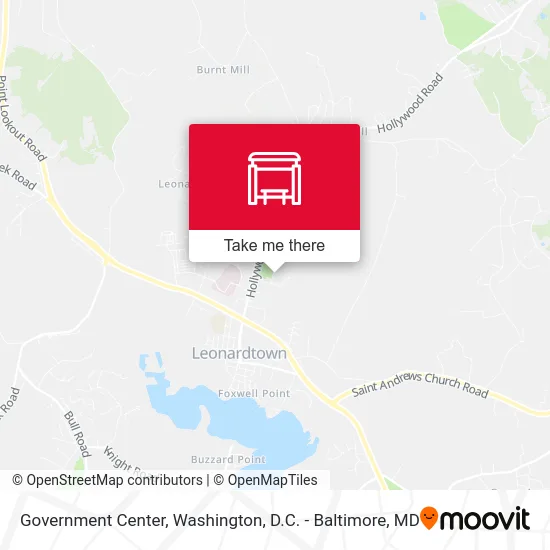 Government Center map