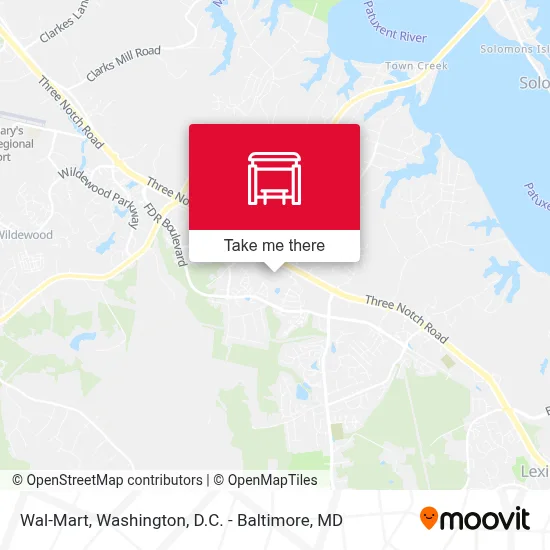Wal-Mart map