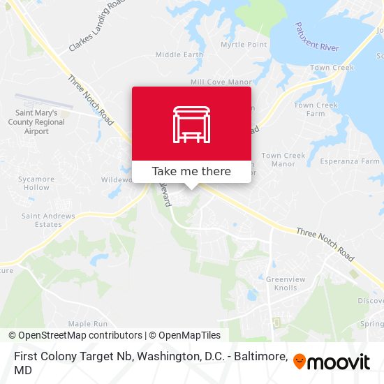 First Colony Target Nb map