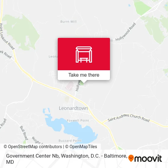 Government Center Nb map