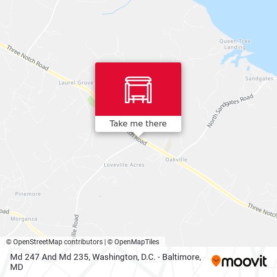 Md 247 And Md 235 map