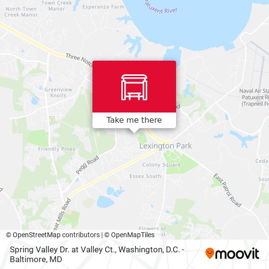 Mapa de Spring Valley Dr. at Valley Ct.