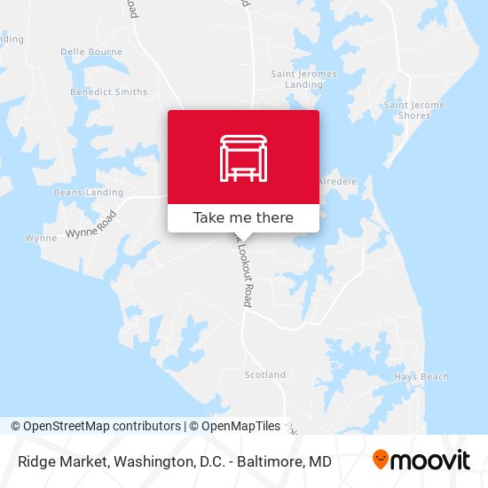 Mapa de Ridge Market