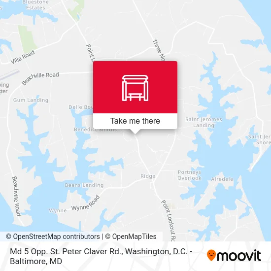 Md 5 Opp. St. Peter Claver Rd. map