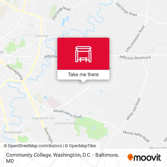 Community College map