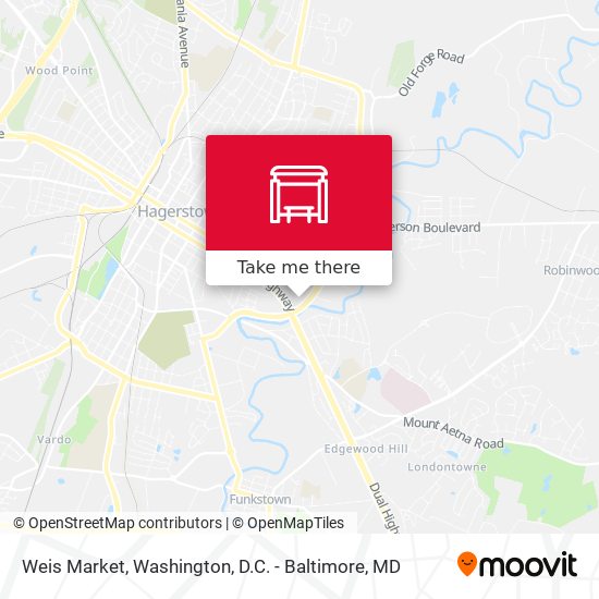 Weis Market map