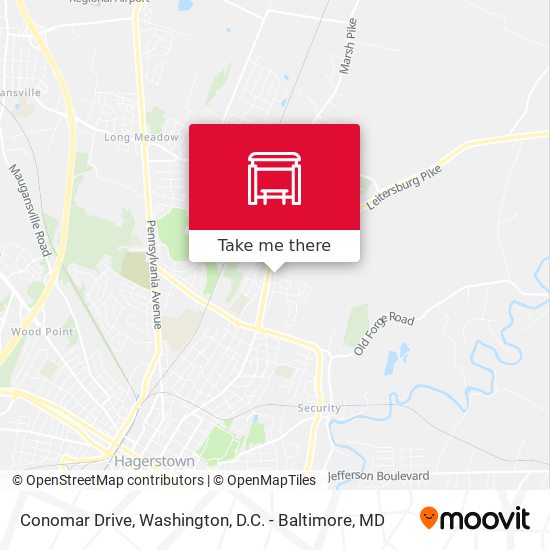 Conomar Drive map