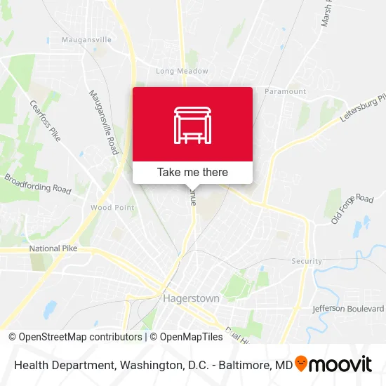 Health Department map