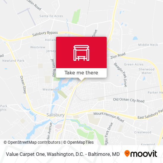 Value Carpet One map