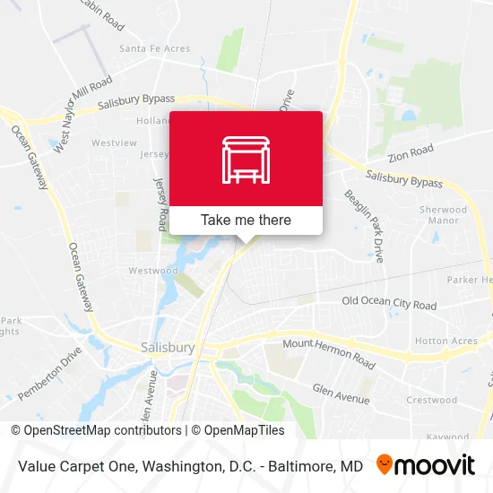 Value Carpet One map
