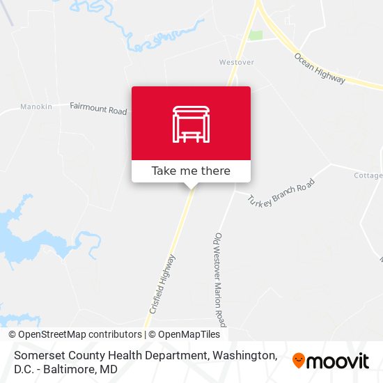Mapa de Somerset County Health Department