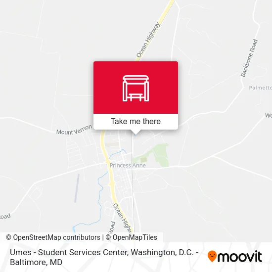 Mapa de Umes - Student Services Center