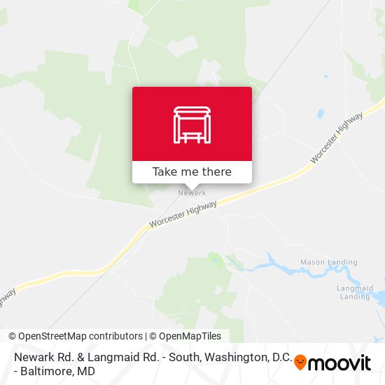 Newark Rd. & Langmaid Rd. - South map