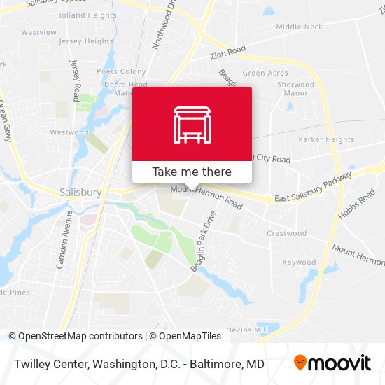 Mapa de Twilley Center
