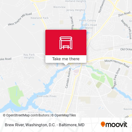 Brew River map
