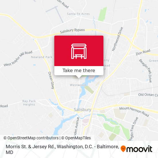 Morris St. & Jersey Rd. map