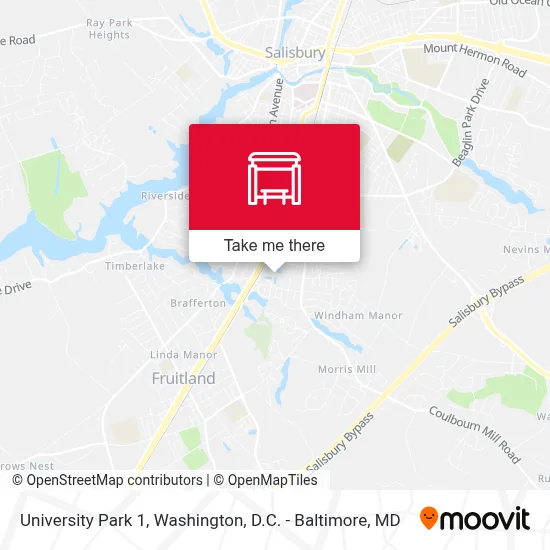 University Park 1 map