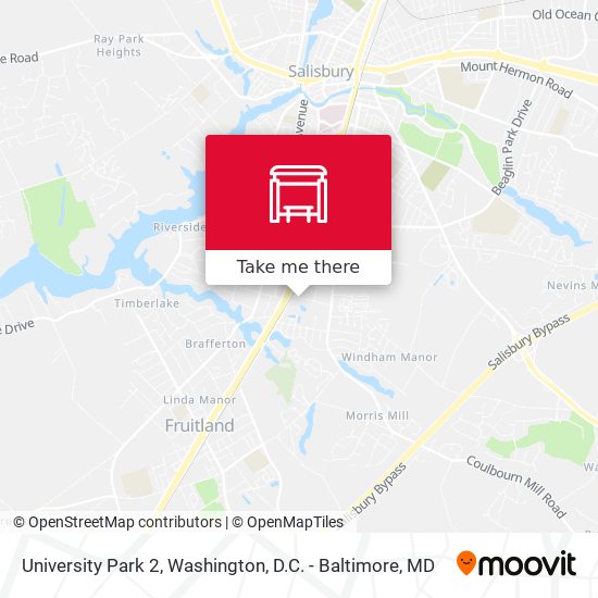 Mapa de University Park 2