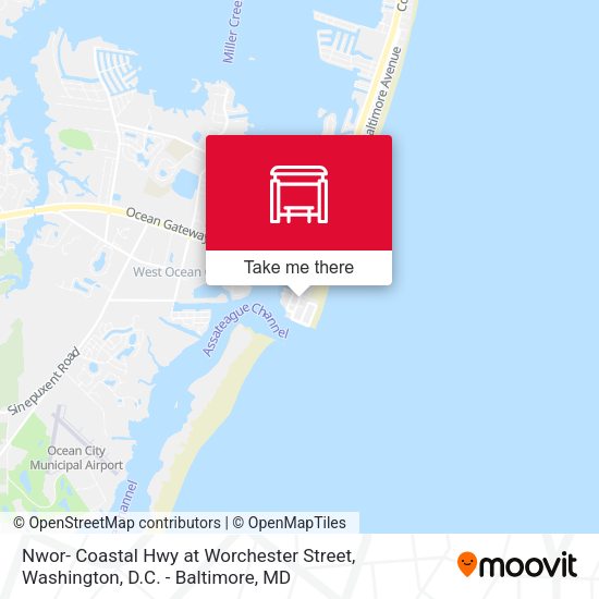 Nwor- Coastal Hwy at Worchester Street map