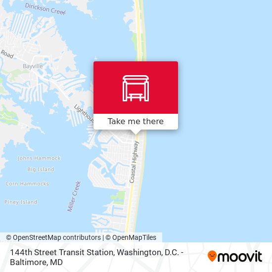 Mapa de 144th Street Transit Station