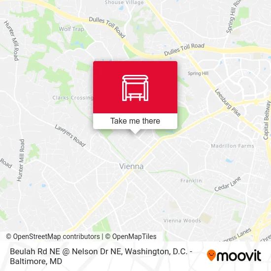 Beulah Rd NE @ Nelson Dr NE map