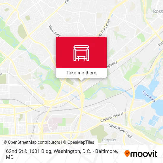 62nd St & 1601 Bldg map