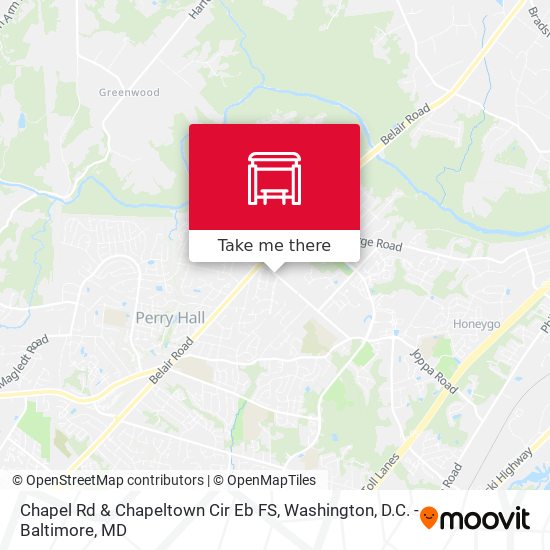 Chapel Rd & Chapeltown Cir Eb FS map