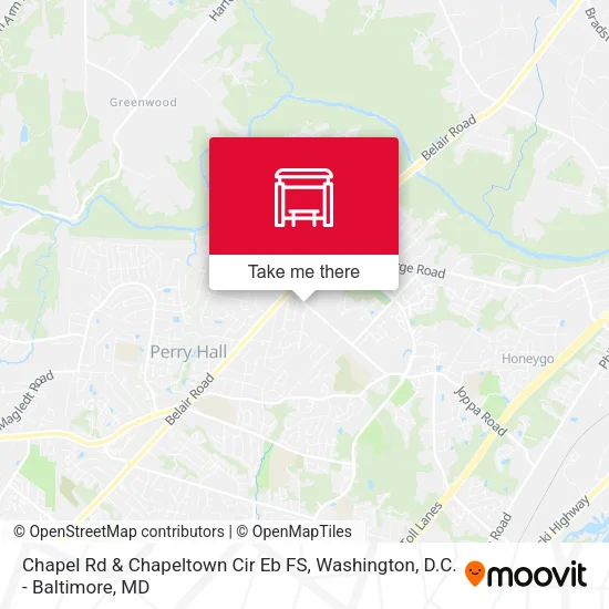 Chapel Rd & Chapeltown Cir Eb FS map