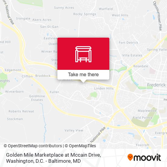 Golden Mile Marketplace at Mccain Drive map