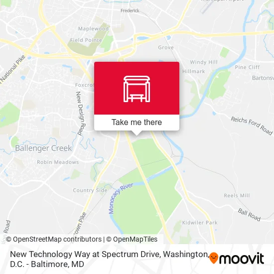 New Technology Way at Spectrum Drive map
