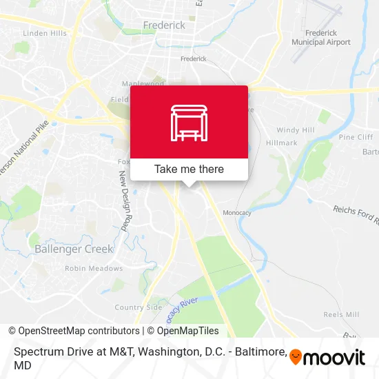 Spectrum Drive at M&T map