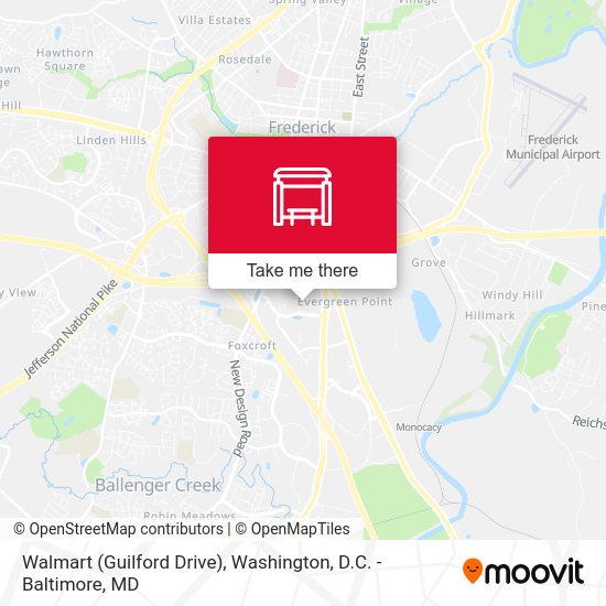 Walmart (Guilford Drive) map