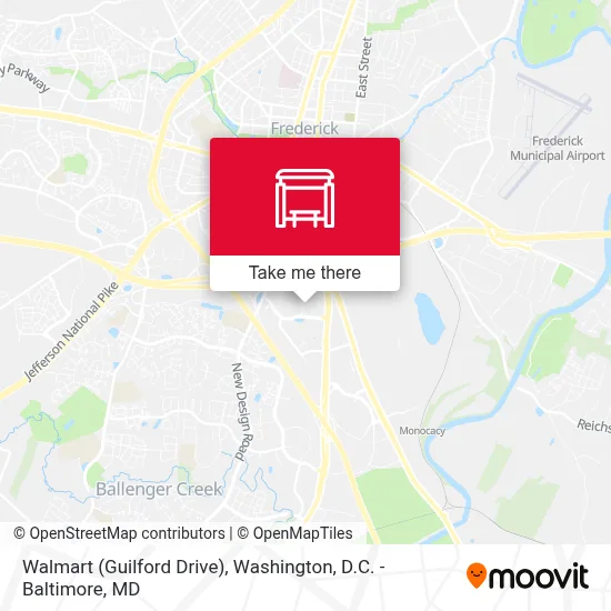 Walmart (Guilford Drive) map
