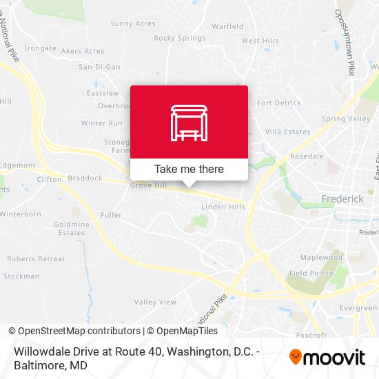 Mapa de Willowdale Drive at Route 40