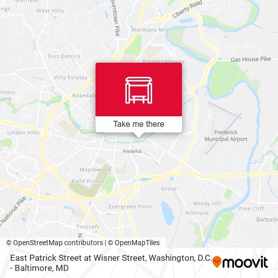 East Patrick Street at Wisner Street map