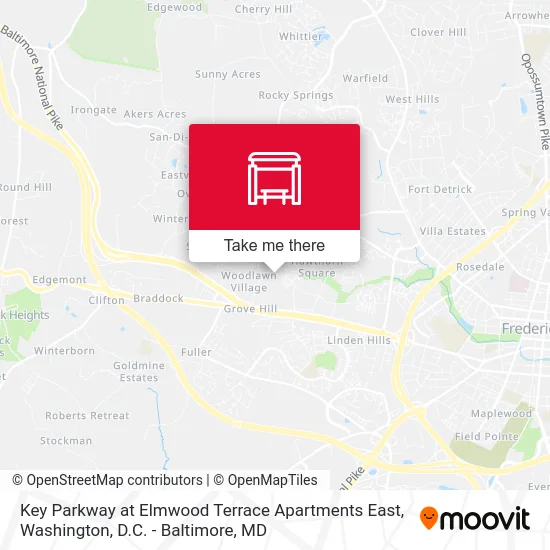 Key Parkway at Elmwood Terrace Apartments East map