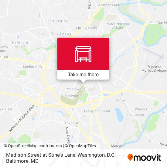 Mapa de Madison Street at Stine's Lane