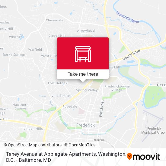 Taney Avenue at Applegate Apartments map