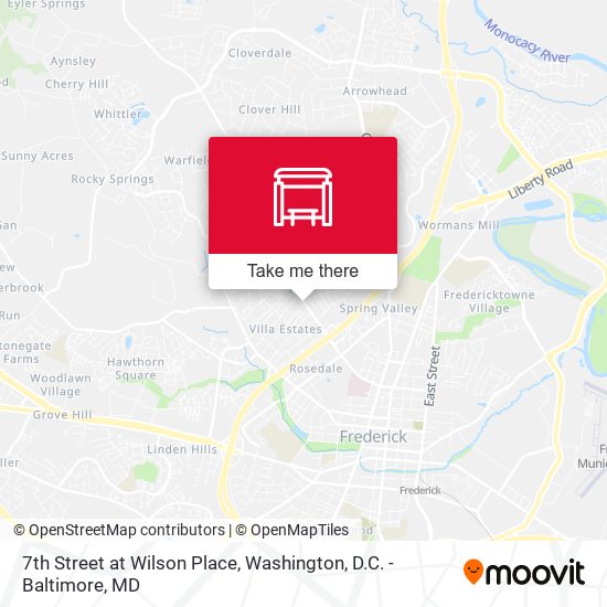 7th Street at Wilson Place map