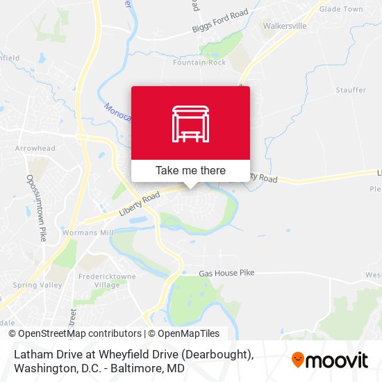 Latham Drive at Wheyfield Drive (Dearbought) map