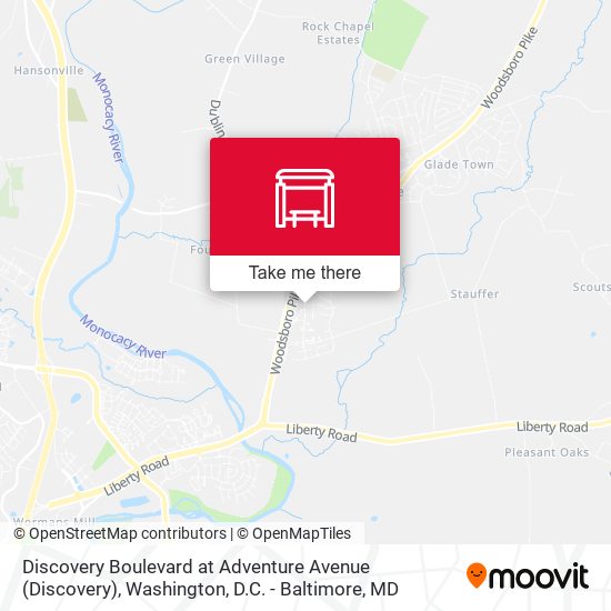 Discovery Boulevard at Adventure Avenue map